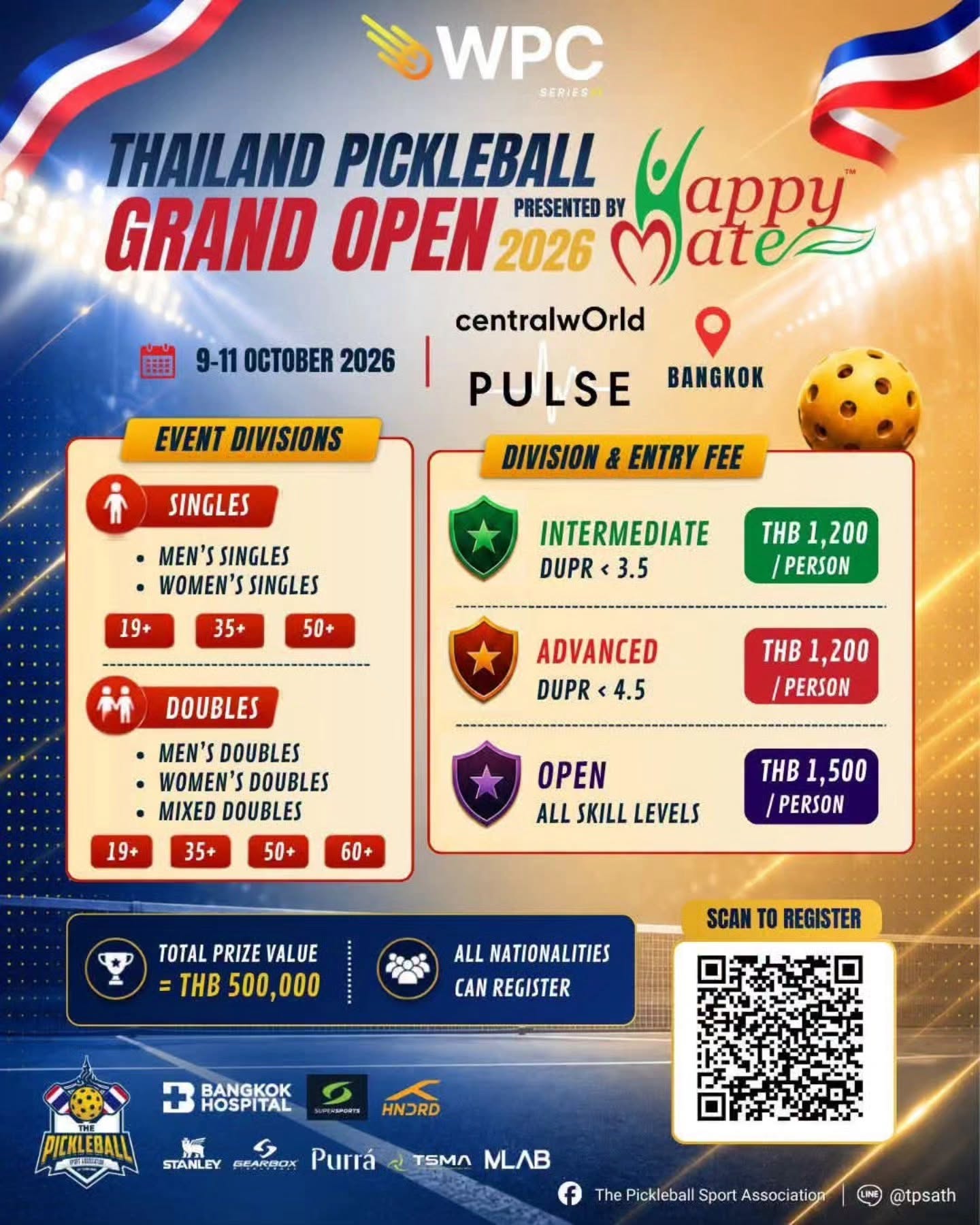 Thailand Pickleball Grand Open2026