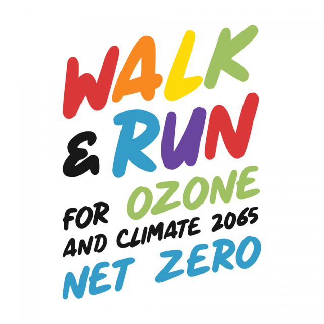 Walk and run for ozone and climate 2065 net zero