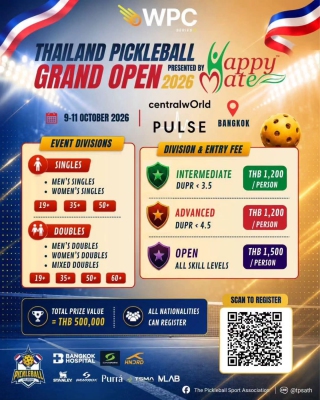 Thailand Pickleball Grand Open2026